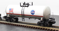MTH Railking 30-7350 NASA Modern Tank Car - NASA O SCALE NEW