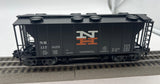 Weaver 117029 New Haven ps-2 covered hopper 3 RL  O SCALE Like New