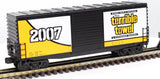 MTH Railking 30-74465 Terrible Towel 40' High Cube Box Car O SCALE Like New