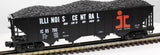 MTH Premier 20-97457 Illinois Central 4-Bay Hopper Car O SCALE Like New