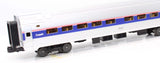 MTH 30-4204C, 30-4204A, 30-4204B, 30-4204-1E Amtrak Amfleet Passenger Train Set (Set of 4) O Scale Used