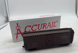 Accurail 3994 MILWAUKEE ROAD 40' RIB-SIDE STEEL BOX CAR  HO SCALE Used Excellent
