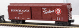MTH 30-7437 PENNSYLVANIA Box Car RailKing O Scale Like New
