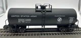 Weaver u1317d US Army 40' tank car DODX 12660 O SCALE Like New