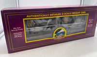 MTH Premier 20-98182 New England Flat Car w(2) 20' Trailers NEW HAVEN O SCALE NEW