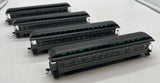 Athearn ath84842 50' Old Time Overland Passenger Set, UP #1 (4 car set) HO Scale Like New