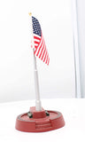 MTH Railking 30-9074 Flag Pole/Flag O SCALE Like New