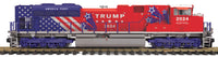 MTH 70-2167-1 Donald J. Trump SD70ACe Diesel Engine Cab No. 2024 w/Proto-Sound 3.0 ONE Gauge G PREORDER LIMITED