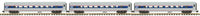 MTH ONEGAUGE 70-65032 Amtrak G Gauge 3-Car Streamlined Passenger Car Set (Ribbed) One Gauge/ G SCALE NEW