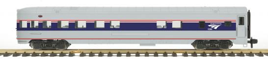 MTH 70-68032  RailKing Streamlined Passenger Observation Car (Ribbed) One Gauge/ G Gauge