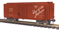 MTH One Gauge 70-74083 Burlington G Gauge 40' Box Car G Scale . NEW