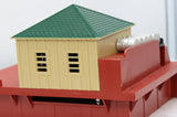 American Flyer 4-2300 operating Automatic Oil Drum Loader S SCALE Used Damaged Box as is complete