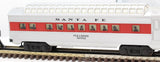 Lionel 6-16092 SANTA FE Full Vista Dome O Scale Used