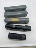 Marx New York Central NYC black steam locomotive w/ 3 passenger cars as is O SCALE Used No Box