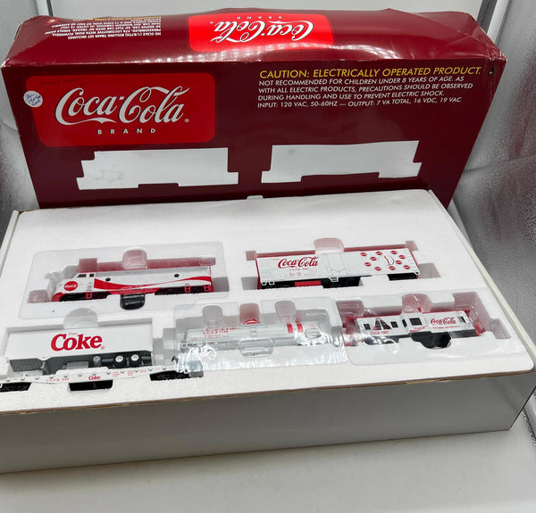 Athearn Coca Cola Train Set HO SCALE Like New