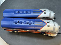 Lionel 6-38153 Spirit of the Century F3 AA diesel set with TMCC Railsounds O SCALE Like New