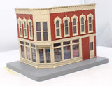 MTH Railking 30-9056 Auto Parts Store Corner Building O SCALE Like New