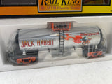 MTH Railking 30-73181 Kennywood Jack Rabbit Fuel Tank Car Pittsburgh PA Amusement Park O SCALE NEW