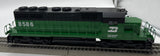 Lionel 6-18208 Burlington Northern SD-40 Dummy NONPWD Diesel Locomotive 8586 O SCALE Like New