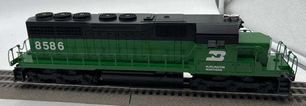 Lionel 6-18208 Burlington Northern SD-40 Dummy NONPWD Diesel Locomotive 8586 O SCALE Like New