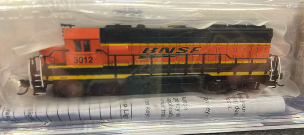 Bachmann 66352 BURLINGTON NORTHERN SANTA FE BNSF EMD GP40 N SCALE #3012 NEW