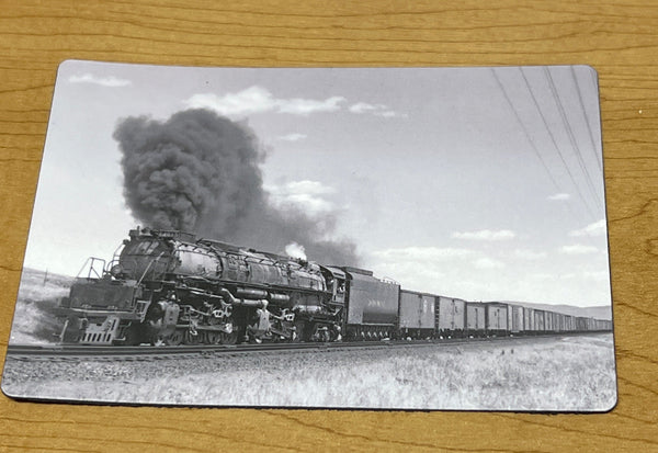 Big Boy 4013 Photo Magnet Featuring Authentic Historic Photograph