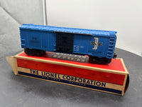 Lionel 6464-475 Postwar  Boston & Maine B&M Boxcar O SCALE Used Excellent Damaged Box