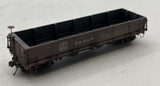 Blackstone Models B340566 DENVER & RIO GRANDE WESTERN Long Drop Bottom Gondola HOn3  Scale WEATHERED AS IS Used Excellent