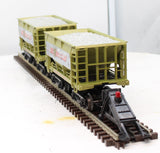 K-Line K-6736 Michelob Light Ore Cars 2 Car set O Scale Like New