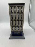 MTH Railking 30-90237 5-Story Hotel w/Blinking Sign O SCALE Like New Damaged Box