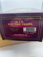 MTH Premier 20-93886 40 Box Car Donald Trump Drain the Swamp Boxcar (rare limited edition ) O SCALE NEW
