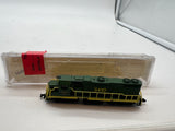 BEVBEL 17010 READING GP38-2 LOCOMOTIVE N SCALE Used Damaged Box