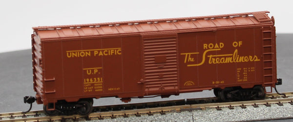 Walthers 910-1672 UNION PACIFIC 40' AAR 1944 Boxcar Ready to Run LN/Box #196351 HO Scale Like New