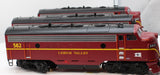 Lionel 2233820, 2233829 Lehigh Valley LEGACY F7 AA Set #562, #566 and Non-Powered Superbass F7B #521 (Set of 2) O Scale NEW