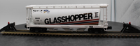 MTH Premier 20-97442 Glasshopper Glasshopper O Scale 3-Bay Cylindrical Hopper Car Like New