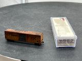 Atlas 50 000 700 50' 6" Box Car Railbox (Large Logo) (Yellow/Black) N SCALE WEATHERED AS IS Used Excellent