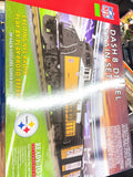 MTH Railking 30-4171-1 NFL Pittsburgh Steelers Super Bowl Dash-8 R-T-R Deluxe Freight Train Set with Proto-Sound 2.0 O SCALE Used Excellent  Damaged Box as is cosmetically