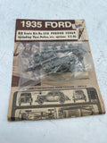 Mountain States Model Works 520 1935 FORD Sedan Model Building Kit HO SCALE NEW