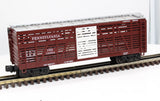 MTH Premier 20-94503 Pennsylvania Steel Sided Stock Car O SCALE Like New