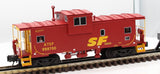 Atlas 6621 SANTA FE Merger Extended Vision & Standard Cupola Cabooses O Scale Like New