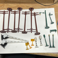O scale accessory bundle USED AS IS