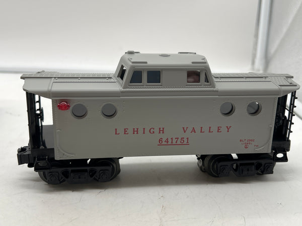 Lionel 6-19790 6417 LV Lehigh Valley gray N5c porthole caboose O scale Like New