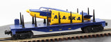 Lionel 6-36021 Alaska Railroad Flatcar with Alaska Airplane #6424 O SCALE Like New