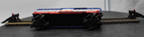 Lionel Postwar 6464-275 State of Maine Boxcar O SCALE Used Excellent Damaged Box