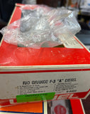 Lionel 6-8464, 6-8465 Rio Grande F3 Engine and Dummy (Set of 2) O Scale Used Damaged Box