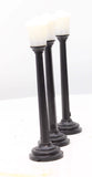 K-Line K-105 Lighted Lampposts Set of 3 O Scale Used