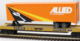 MTH Premier 20-98154 Trailer Train Flat Car O SCALE Like New