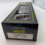 Weaver U26012LD Canadian National 40' woodside gondola 3rl O SCALE NEW