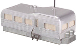 MTH Railking 30-90005 Stainless Mobile Home O SCALE Like New
