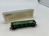 Atlas 3703 Burlington Northern Hopper N SCALE Like New Damaged Box